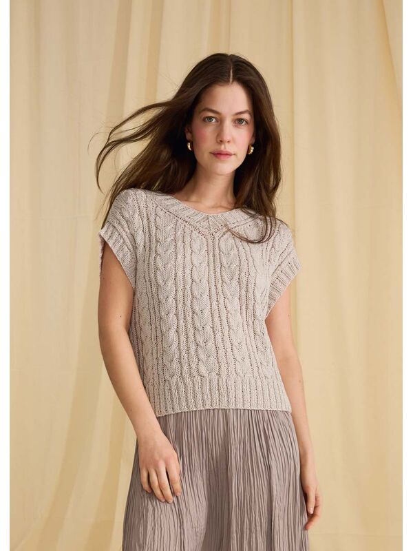 Lana Grossa TOP Cotton Silk - Stickmönster (NO)