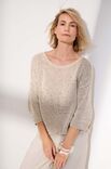 Lana Grossa PULLOVER Linissimo & Landlust Sommerseide - Stickmönster (NO)