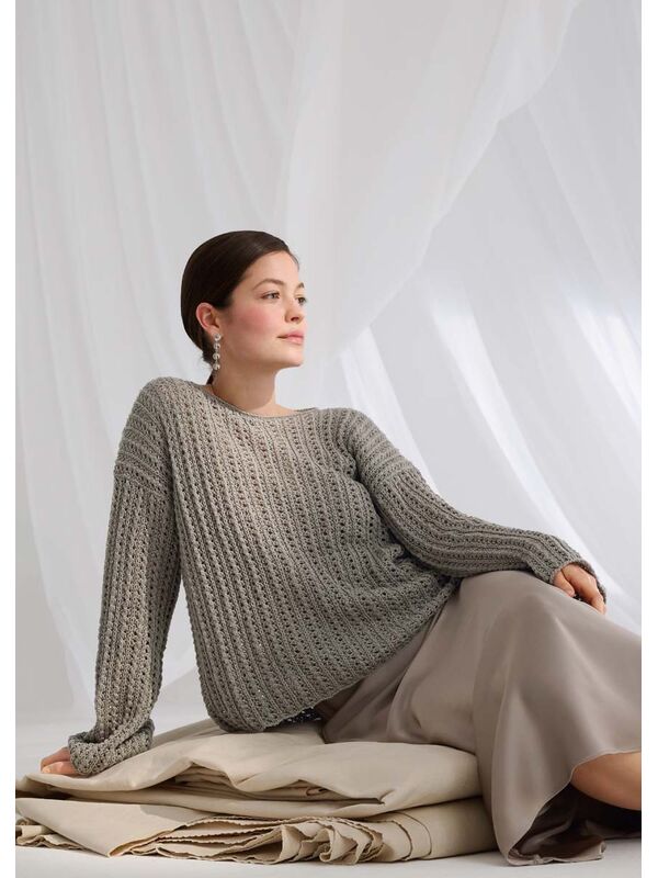 Lana Grossa PULLOVER Summer Cashmere - Stickmönster (NO)