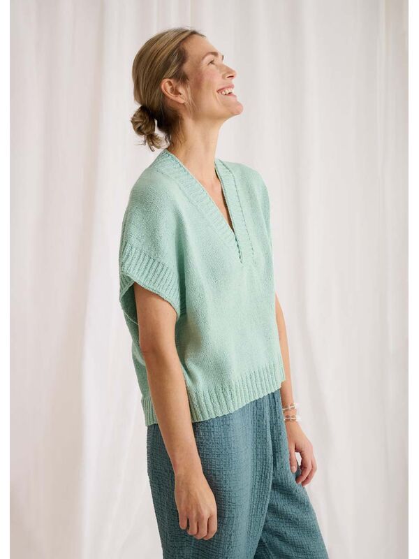 Lana Grossa SLIPOVER Summer Cashmere - Stickmönster (NO)