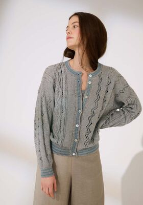 CARDIGAN Diversa - Stickmönster (NO) från Lana Grossa