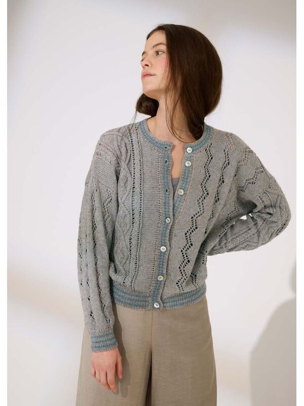 Lana Grossa CARDIGAN Diversa - Stickmönster (NO)