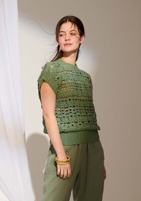 TOP Cotton Silk - Virkmönster (NO) från Lana Grossa