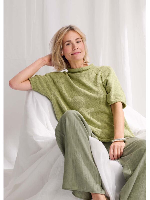 Lana Grossa PULLOVER Landlust Sommerseide - Stickmönster (NO)