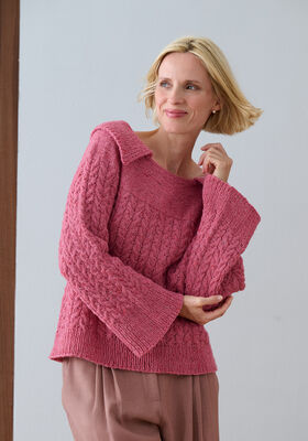 PULLOVER Landlust Soft Tweed 180 från Lana Grossa