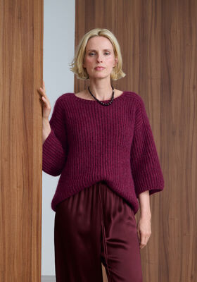 PULLOVER Ecopuno & Silkhair från Lana Grossa
