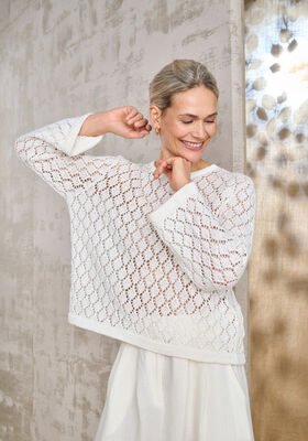 PULLOVER Landlust Sommerseide från Lana Grossa