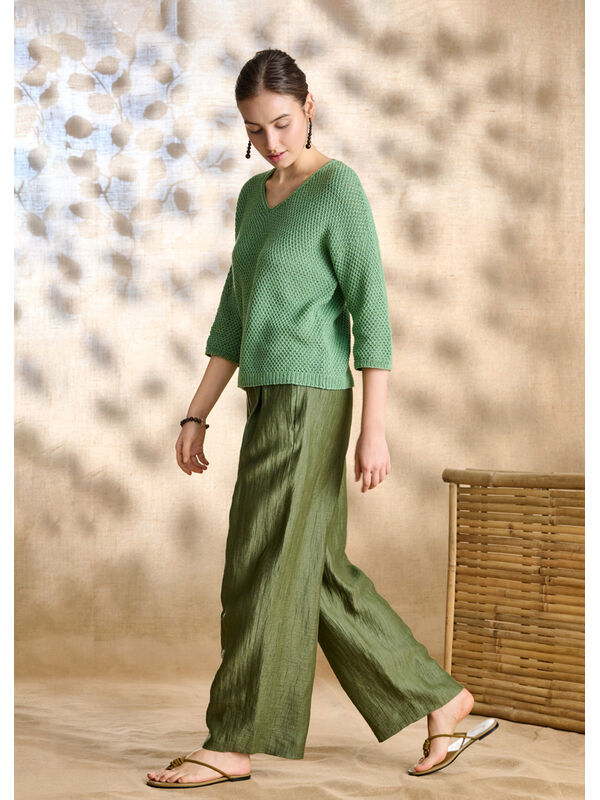 Lana Grossa PULLOVER Landlust Sommerseide