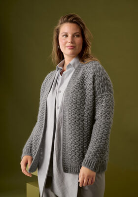 CARDIGAN Brigitte Silkdream & Filo di Gio från Lana Grossa