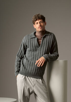 PULLOVER Cashmere Pure från Lana Grossa