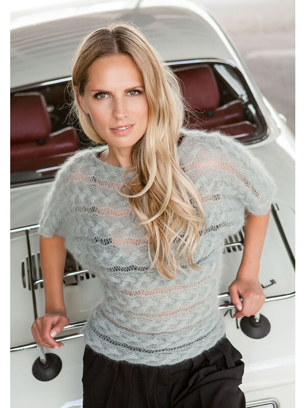 Lana Grossa PULLOVER Silkhair - Stickmönster (NO)