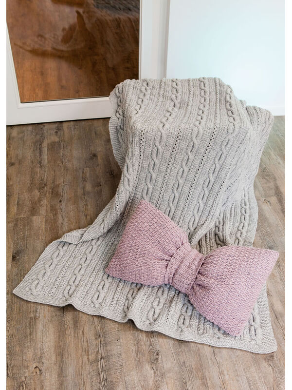Lana Grossa DECKE IM ZOPF-LOCHMUSTER Alta Moda Cashmere 16 - German Edition