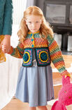 Lana Grossa KINDERJACKE MIT MOTIVEN UND NOPPENMUSTER Cool Wool Big Color/Uni/Melange/ Silkhair - German Edition