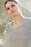 Lana Grossa PONCHO IM RIPPENWEBMUSTER Linarte - German Edition