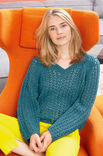 Lana Grossa PULLOVER Alta Moda Alpaca - Stickmönster (SE)