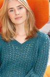 Lana Grossa PULLOVER Alta Moda Alpaca - Stickmönster (SE)