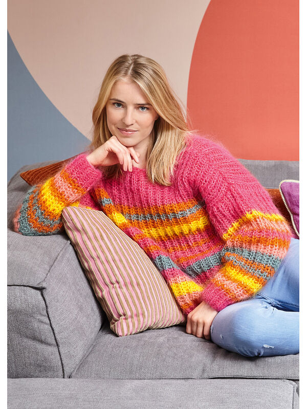 Lana Grossa PULLOVER Brigitte No. 3 - Stickmönster (SE)