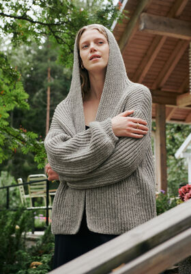 CARDIGAN Cool Merino - Stickmönster (SE) från Lana Grossa