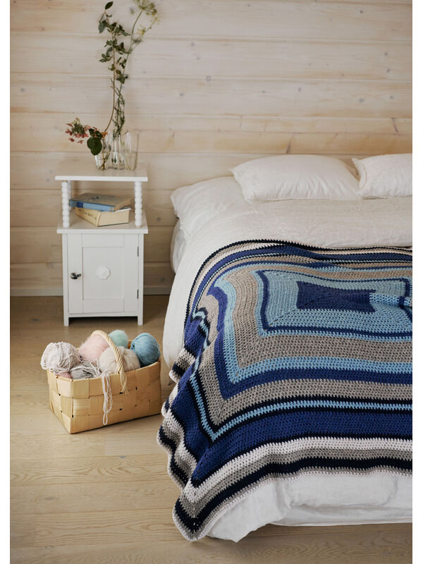 Lana Grossa VIRKAD PLAID Alta Moda Alpaca - Virkmönster (SE)