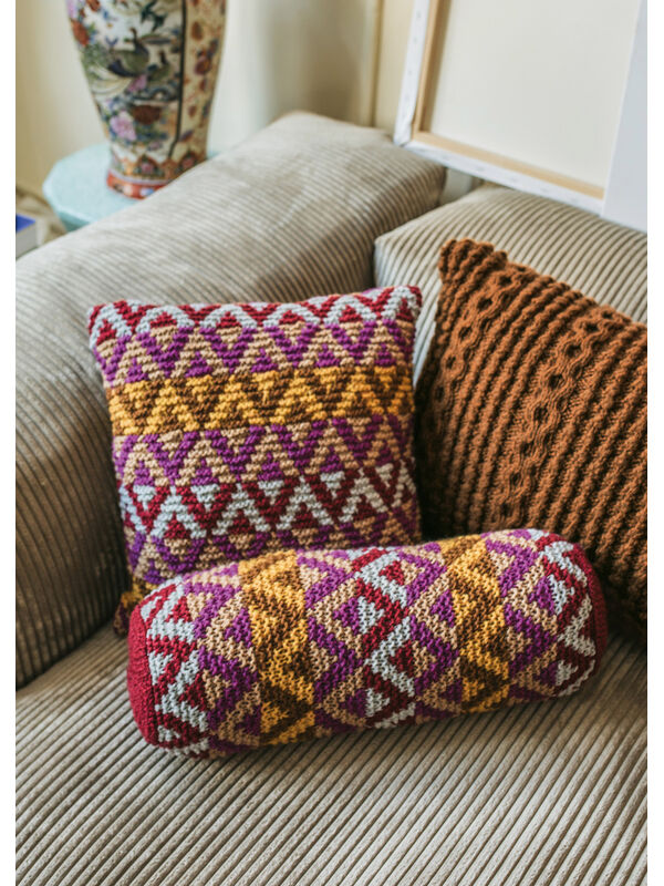 Lana Grossa KUDDÖVERDRAG Cool Merino - Stickmönster (SE)