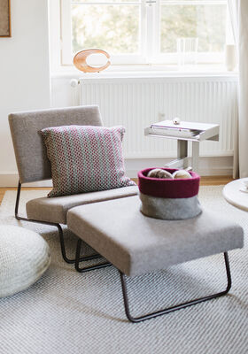 VIRKAT KUDDÖVERDRAG Cool Merino - Virkmönster (SE) från Lana Grossa