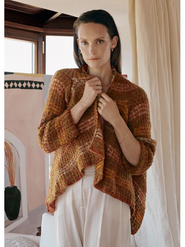Lana Grossa CARDIGAN Ecopuno & Silkhair - Stickmönster (SE)