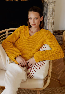 PULLOVER Landlust Alpaka Merino 160 - Stickmönster (SE) från Lana Grossa
