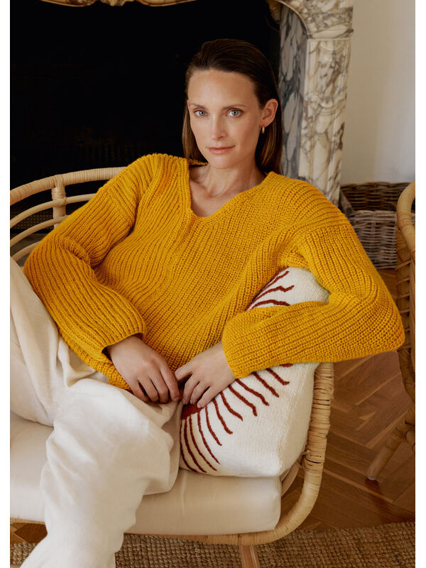 Lana Grossa PULLOVER Landlust Alpaka Merino 160 - Stickmönster (SE)