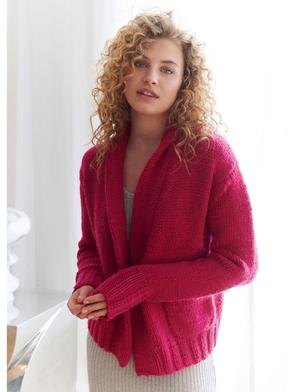 Lana Grossa CARDIGAN Brigitte No. 5 Stickmönster (SE)