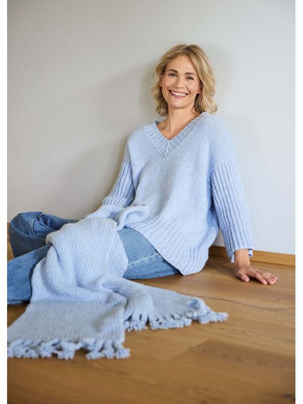 Lana Grossa PULLOVER Cool Merino - Stickmönster (DK)