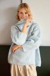 Lana Grossa RAGLANPULLOVER Alpaca Air - Stickmönster (SE)