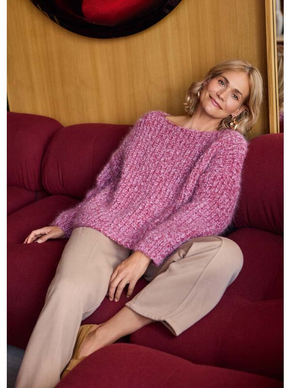 Lana Grossa PULLOVER Mohair Moda - Stickmönster (SE)