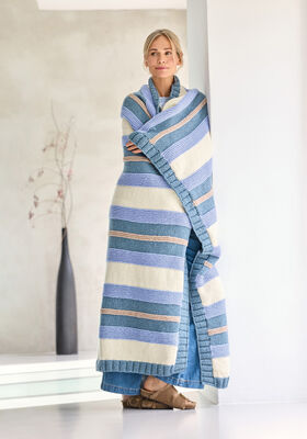 FILT I SLÄTSTICKNING OCH RÄTSTICKNING Alta Moda Cashmere 16 från Lana Grossa