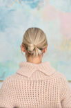 Lana Grossa PULLOVER MED RULLKRAGE Nebbia & Silkhair