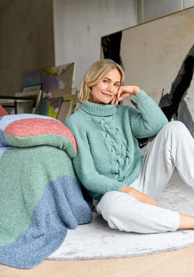 PULLOVER Alta Moda Cashmere 16 från Lana Grossa