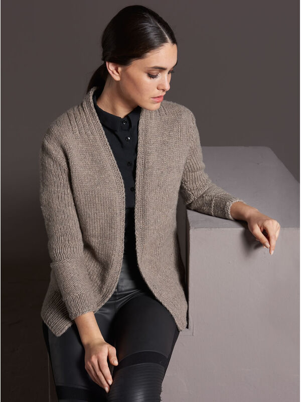 Lana Grossa CARDIGAN Alta Moda Cashmere 16 - Stickmönster (DK)