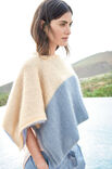 Lana Grossa PONCHO/STOLA Silkhair - Stickmönster (DK)