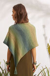Lana Grossa PONCHO MIT QUASTEN  Summer Lace Degradé - German Edition