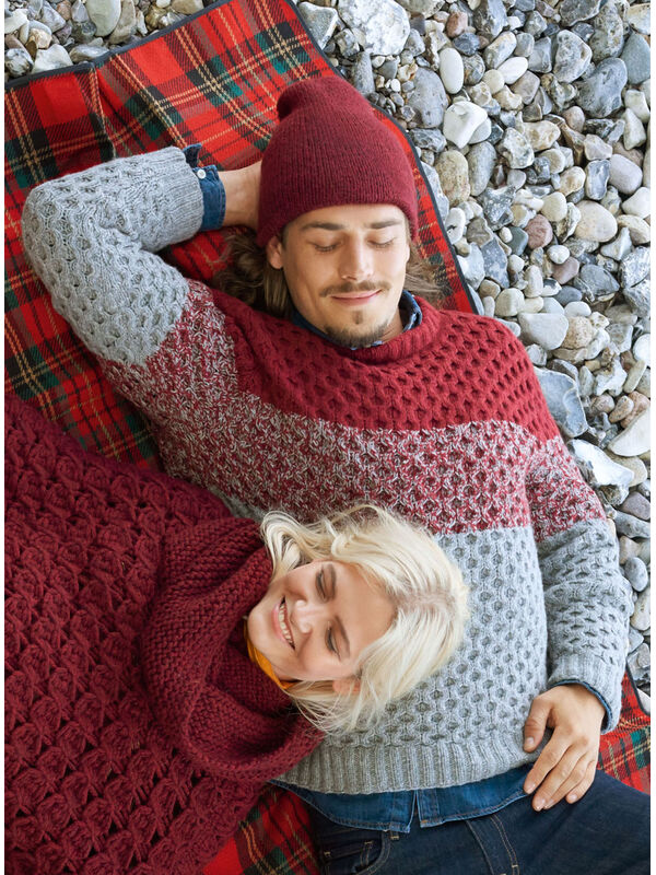 Lana Grossa PULLOVER Cashmere 16 Fine - Stickmönster (DK)