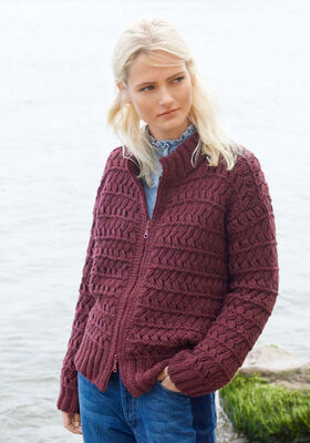 JACKA Alta Moda Cashmere 16 - Stickmönster (DK) från Lana Grossa