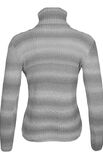 Lana Grossa SWEATER I HALVPATENT Cashmere 16 Fine Dégradé - Stickbeskrivning (DK)