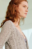 Lana Grossa CARDIGAN Ecopuno - Stickbeskrivning (SE)