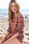 Lana Grossa PULLOVER MED VOLANGKANT A Mano - Stickbeskrivning (SE)