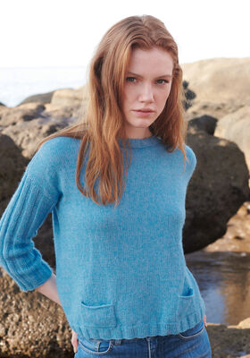 PULLOVER Ecopuno - Stickbeskrivning (SE) från Lana Grossa