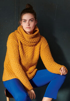 PULLOVER Lala Berlin Lovely Cotton - Stickmönster (SE) från Lana Grossa