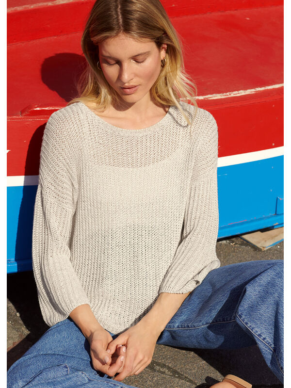 Lana Grossa PULLOVER Solo Lino - Stickmönster (DK)