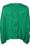 Lana Grossa PULLOVER MED FLÄTMÖNSTER Ecopuno - Stickmönster (SE)