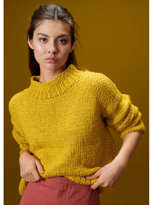 Lana Grossa PULLOVER Lala Berlin Lovely Cotton & Brillino - Stickmönster (SE)
