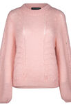 Lana Grossa PULLOVER MED MÖNSTERRÄNDER Silkhair  - Stickmönster (SE)
