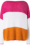 Lana Grossa PULLOVER I HALVPATENTMÖNSTER Per Fortuna - Stickmönster (SE)